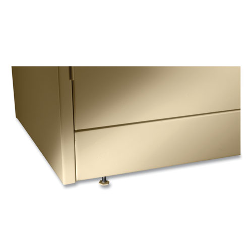 Image of Tennsco 78" High Deluxe Cabinet, 36W X 18D X 78H, Light Gray