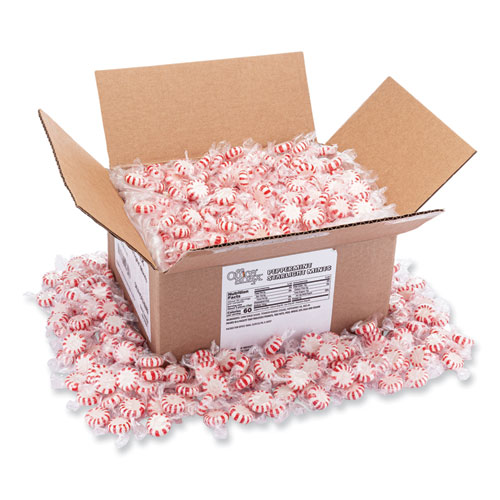 Image of Office Snax® Candy Assortments, Peppermint Candy, 5 Lb Box