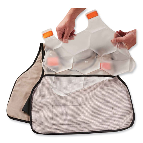 Image of Ergodyne® Chill-Its 6220 Phase Change Cooling Vest Charge Packs, Small/Medium, 12 X 16.25, Ships In 1-3 Business Days