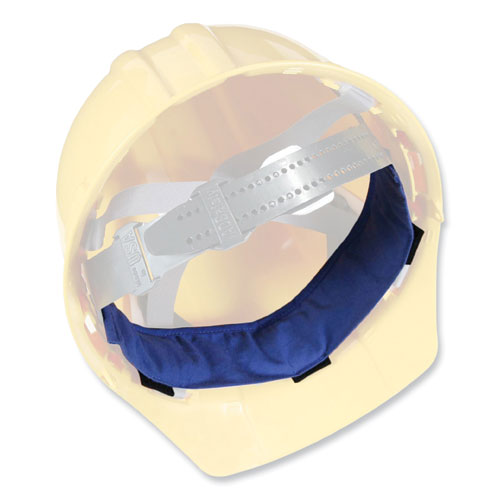 Chill-Its 6716 Cooling Hard Hat Liner - Polymers, 13.25 x 1.88, Blue, Ships in 1-3 Business Days