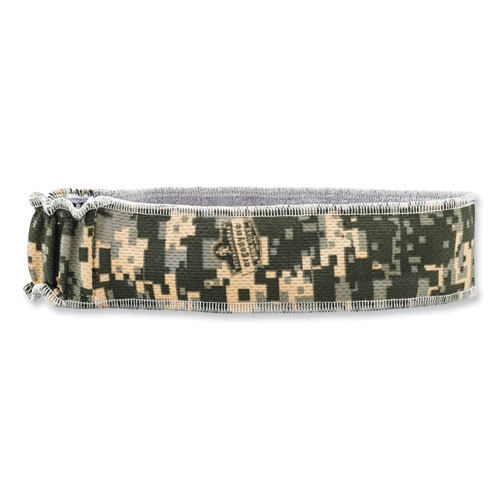 Chill-Its 6605 High-Perform Terry Cloth Sweatband, Cotton Terry Cloth, One Size Fits Most, Camo, Ships in 1-3 Business Days
