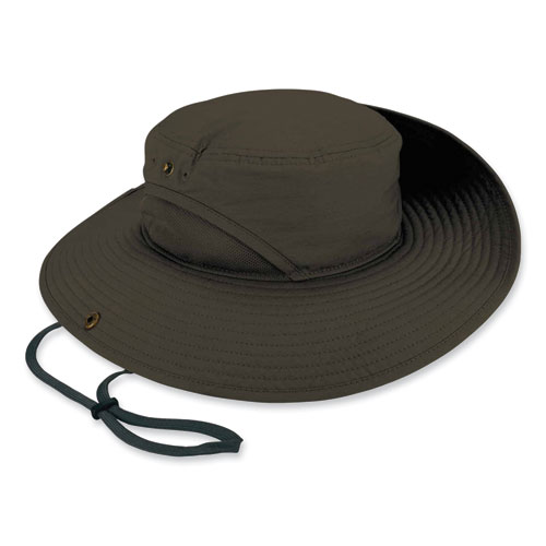 Chill-Its 8936 Lightweight Mesh Paneling Ranger Hat, Large/X-Large, Olive, Ships in 1-3 Business Days