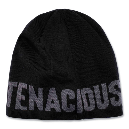 N-Ferno 6819BT Be Tenacious Beanie, One Size Fits Most, Charcoal, Ships in 1-3 Business Days