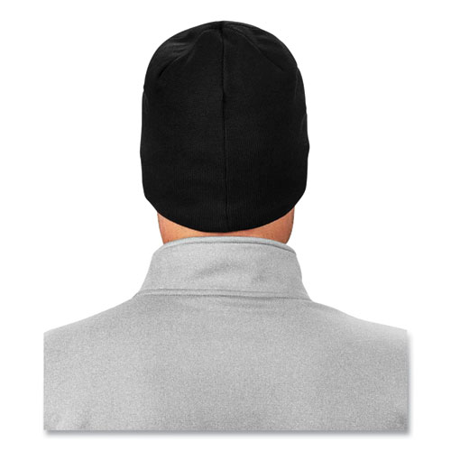 N-Ferno 6820 FR Cotton Fleece Knit Hat, One Size Fits Most, Black, Ships in 1-3 Business Days