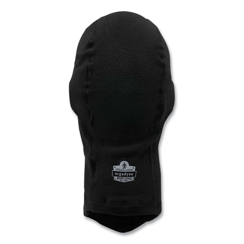 Image of Ergodyne® N-Ferno 6823 Hinged Balaclava Face Mask, Fleece, One Size Fits Most, Black, Ships In 1-3 Business Days