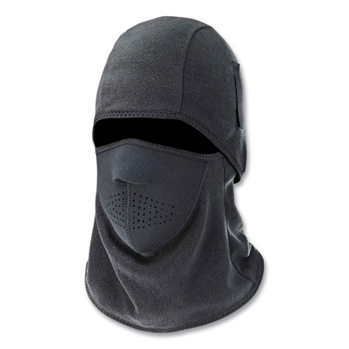 N-Ferno 6827 2-Piece Fleece Neoprene Balaclava Face Mask, One Size Fits Most, Black, Ships in 1-3 Business Days