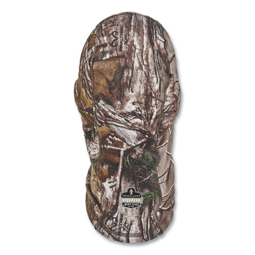 Image of Ergodyne® N-Ferno 6823 Hinged Balaclava Face Mask, Fleece, One Size Fits Most, Realtree Edge, Ships In 1-3 Business Days