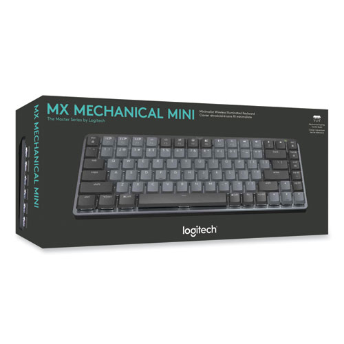 MX Mechanical Wireless Illuminated Performance Keyboard, Mini, Graphite
