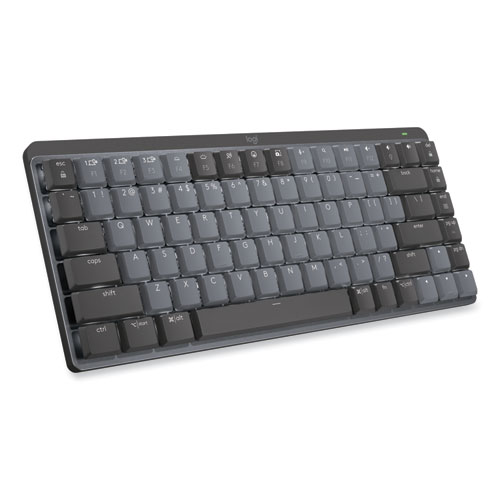 Image of Logitech® Mx Mechanical Wireless Illuminated Performance Keyboard, Mini, Graphite