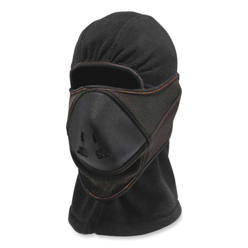 Image of Ergodyne® N-Ferno 6970 Extreme Hot Rox Balaclava Face Mask, Polyester/Spandex, One Size Fits Most, Black, Ships In 1-3 Business Days