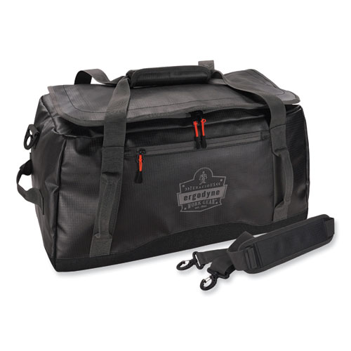 Image of Ergodyne® Arsenal 5031 Water-Resistant Duffel Bag, Small, 12.2 X 23.2 X 12.6, Black, Ships In 1-3 Business Days