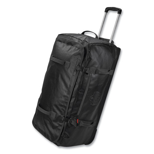 Image of Ergodyne® Arsenal 5032 Water-Resistant Wheeled Duffel Bag, 15 X 31.5 X 15, Black, Ships In 1-3 Business Days