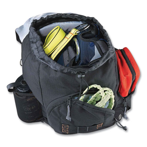 Image of Ergodyne® Arsenal 5143 General Duty Gear Backpack, 8 X 15 X 19, Black, Ships In 1-3 Business Days