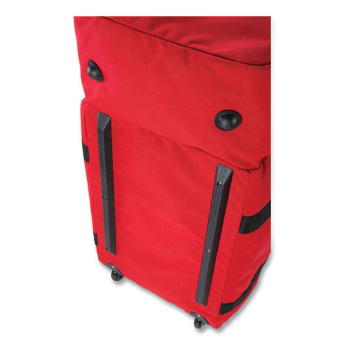 Arsenal 5005W Wheeled Fire + Rescue Gear Bag, 14 x 31 x 14, Red, Ships in 1-3 Business Days