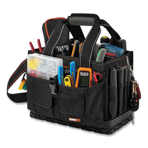 Arsenal 5810 Open Top Tool Organizer, 30 Compartments, 7x13x9.5, Ballistic Polyester, Black/Gray, Ships in 1-3 Business Days