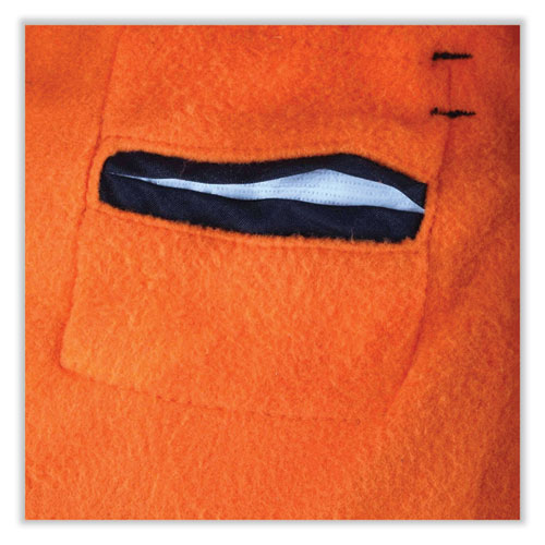 Image of Ergodyne® N-Ferno 6867 3Layer Quilt Shoulder Winter Liner, Fleece/Foam/Polyester, One Size Fits Most, Black, Ships In 1-3 Business Days
