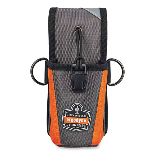 Ergodyne® Arsenal 5561 Small Tool And Radio Loop Holster, 2.5 X 4.5 X 8.5, Polyester, Gray, Ships In 1-3 Business Days