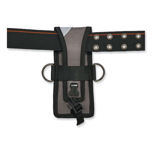 Image of Ergodyne® Arsenal 5561 Small Tool And Radio Loop Holster, 2.5 X 4.5 X 8.5, Polyester, Gray, Ships In 1-3 Business Days