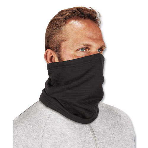 N-Ferno 6962 FR Dual Compliant Neck Gaiter, Polartec Fleece, One Size Fits Most, Black, Ships in 1-3 Business Days