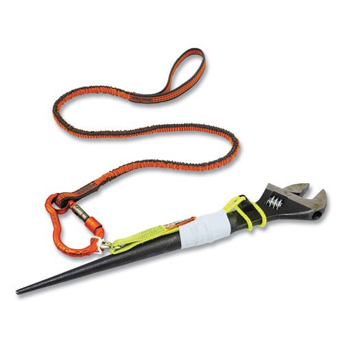 Image of Ergodyne® Squids 3182 Tool Tethering Kit, 10Lb Max Working Capacity, 38" To 48", Orange/Gray And Neon Green, Ships In 1-3 Business Days