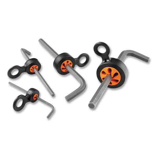 Squids 3194 Hand Tool Tethering Kit, 1 lb Max Working Capacity, 12" to 48" Long, Black/Orange, Ships in 1-3 Business Days