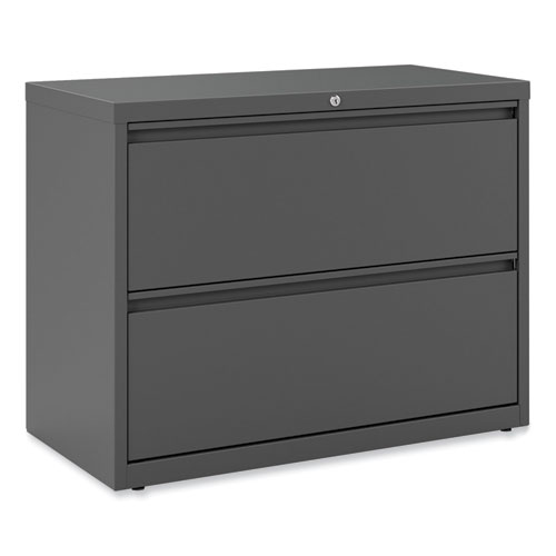 Lateral File, 2 Legal/letter/a4/a5-Size File Drawers, Charcoal, 36" X 18" X 28"