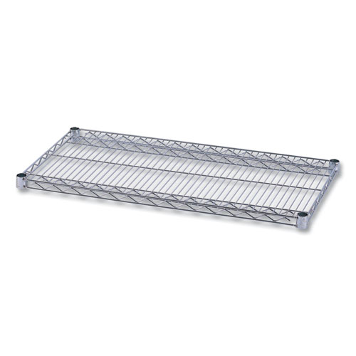 Alera® Industrial Wire Shelving Extra Wire Shelves, 36W X 18D, Silver, 2 Shelves/Carton