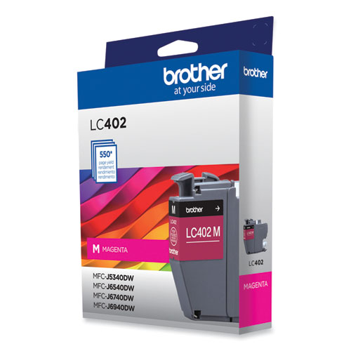 Image of Brother Lc402Ms Ink, 550 Page-Yield, Magenta