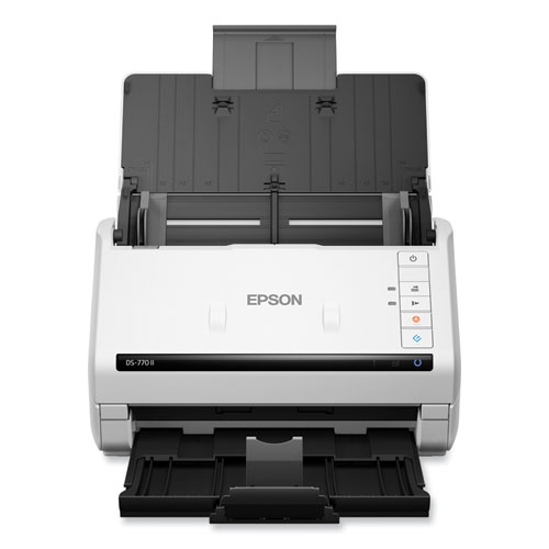 Image of Epson® Ds-770 Ii Color Duplex Document Scanner, 600 Dpi Optical Resolution, 100-Sheet Duplex Auto Document Feeder