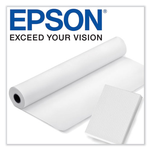 Image of Epson® Exhibition Fiber Paper, 13 Mil, 8.5 X 11, White, 25/Pack