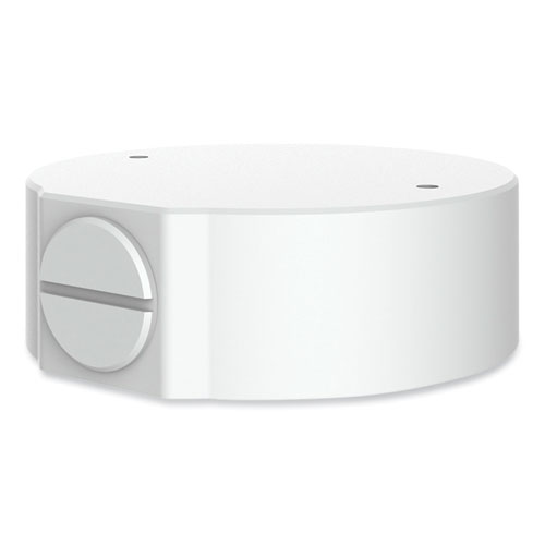 Image of Fixed Dome Junction Box, 4.28 x 4.28 x 1.42, White