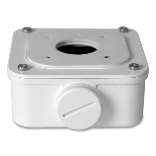 Image of Mini Bullet Camera Junction Box, 3.66 x 3.66 x 1.54, White