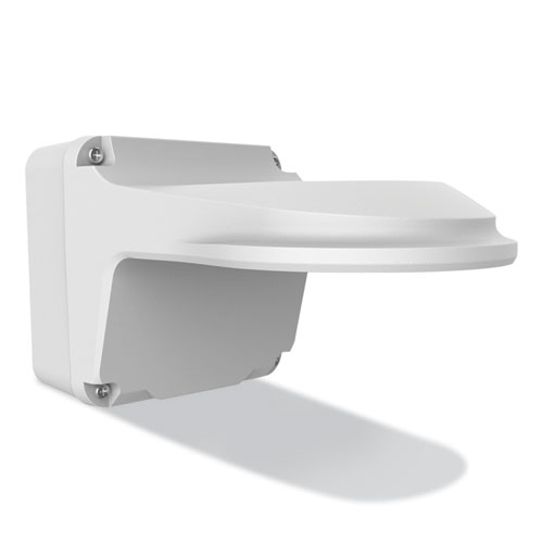 Image of Fixed Dome Outdoor Wall Mount, 4.92 x 4.92 x 9.17, White