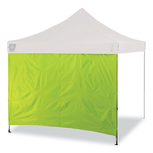 Ergodyne® Shax 6098 Pop-Up Tent Sidewall, Single Skin, 10 Ft X 10 Ft, Polyester, Lime, Ships In 1-3 Business Days