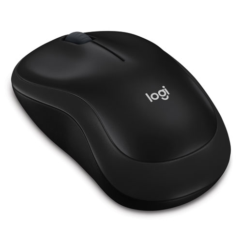 Image of Logitech® M185 Wireless Mouse, 2.4 Ghz Frequency/30 Ft Wireless Range, Left/Right Hand Use, Black