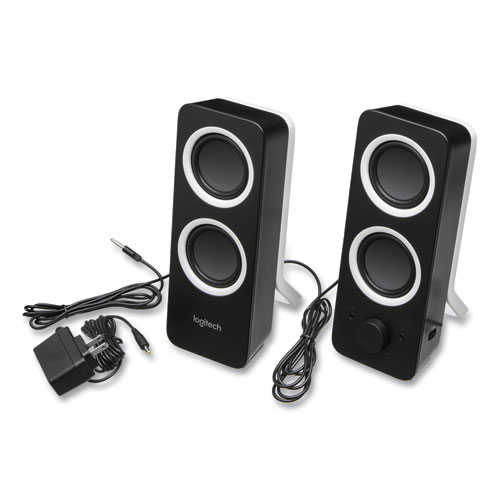 Image of Logitech® Z200 Multimedia 2.0 Stereo Speakers, Black