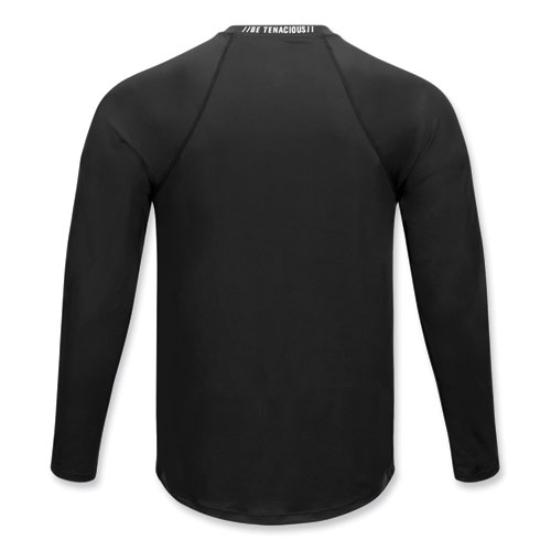 N-Ferno 6436 Long Sleeve Lightweight Base Layer Shirt, Large, Black, Ships in 1-3 Business Days