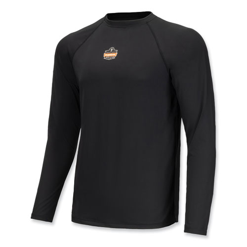 N-Ferno 6436 Long Sleeve Lightweight Base Layer Shirt, 2X-Large, Black, Ships in 1-3 Business Days