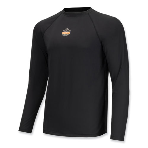 N-Ferno 6436 Long Sleeve Lightweight Base Layer Shirt, 3X-Large, Black, Ships in 1-3 Business Days