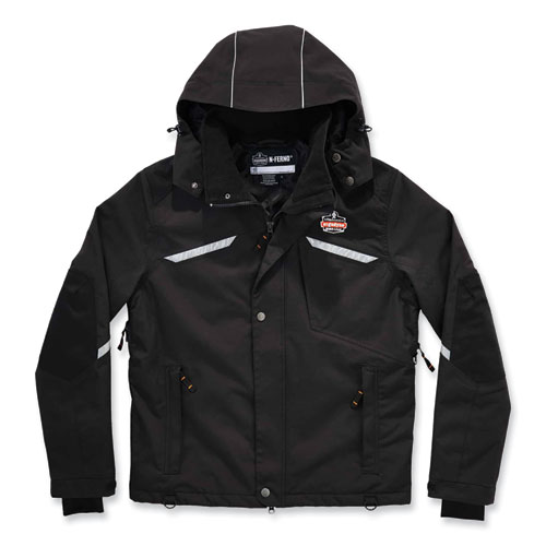N-Ferno 6466 Thermal Jacket with 500D Nylon Shell, Small, Black, Ships in 1-3 Business Days