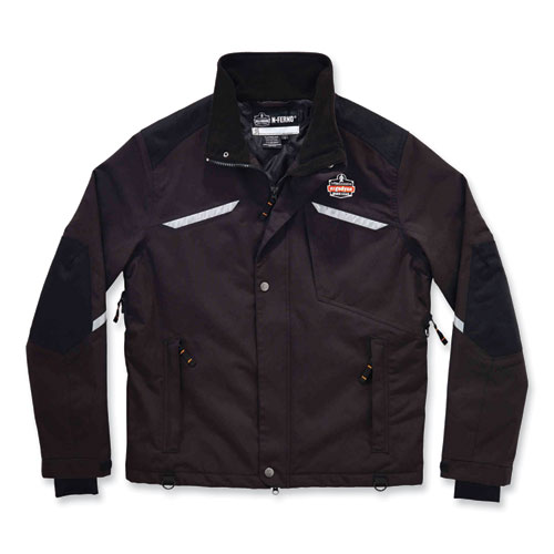N-Ferno 6466 Thermal Jacket with 500D Nylon Shell, Medium, Black, Ships in 1-3 Business Days