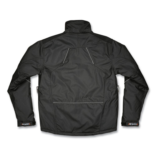 N-Ferno 6467 Winter Work Jacket with 300D Polyester Shell, 2X-Large, Black, Ships in 1-3 Business Days