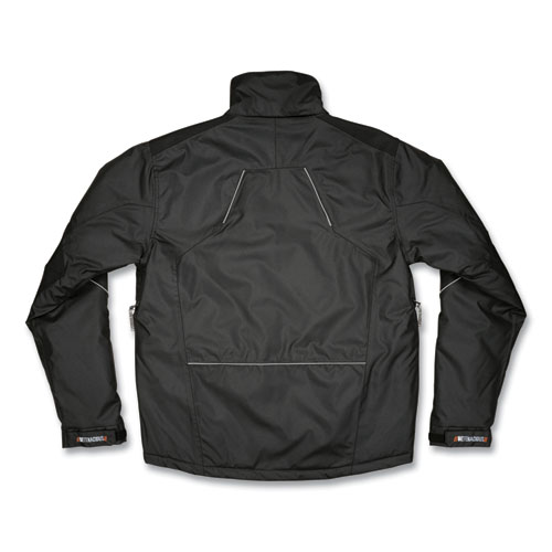 N-Ferno 6467 Winter Work Jacket with 300D Polyester Shell, 3X-Large, Black, Ships in 1-3 Business Days