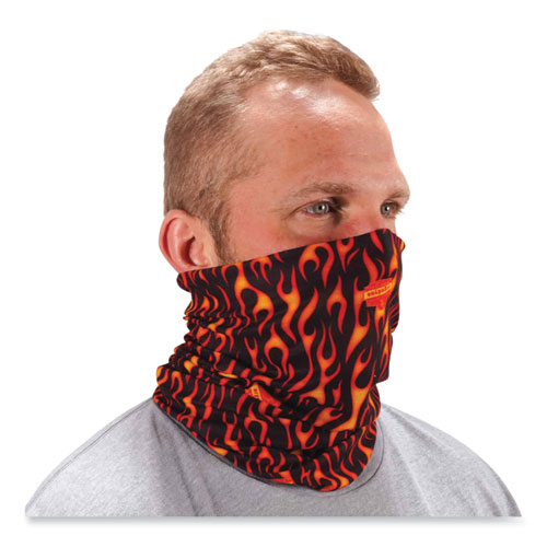 Chill-Its 6485 Multi-Band, Polyester, One Size Fits Most, Flames, Ships in 1-3 Business Days