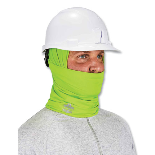 Chill-Its 6487 Cooling Performance Knit Multi-Band, Polyester/Spandex, One Size, Hi-Vis Lime, Ships in 1-3 Business Days