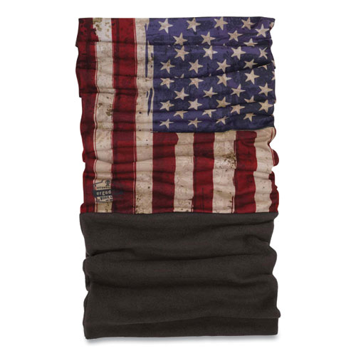 N-Ferno 6492 2-Piece Thermal Fleece + Poly Multi-Band, One Size Fits Most, American Flag, Ships in 1-3 Business Days