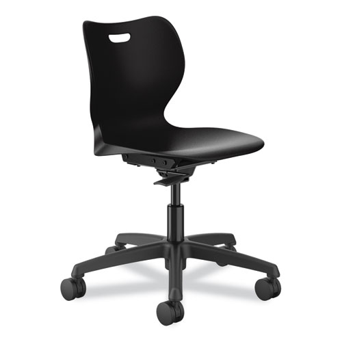 SmartLink Task Chair, Supports Up to 275 lb, 34.75" Seat Height, Onyx Seat/Back, Black Base, Ships in 7-10 Business Days