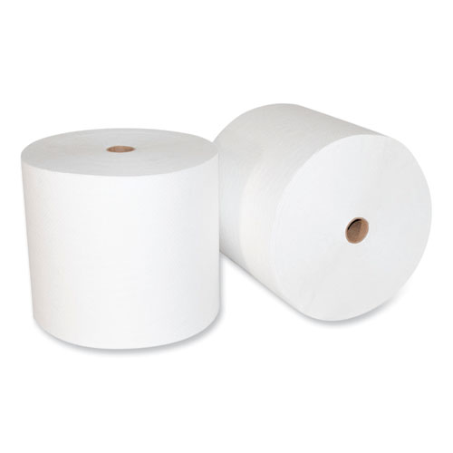Image of Morcon Tissue Valay Proprietary Roll Towels, 1-Ply, 7" X 800 Ft, White, 6 Rolls/Carton