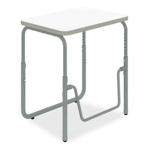 Safco® Alphabetter 2.0 Height-Adjust Student Desk With Pendulum Bar, 27.75 X 19.75 X 22 To 30, Dry Erase, Ships In 1-3 Business Days
