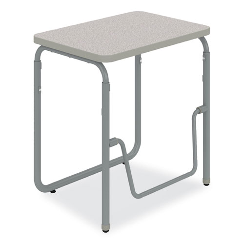Safco® Alphabetter 2.0 Height-Adjust Student Desk With Pendulum Bar, 27.75 X 19.75 X 29 To 43, Dry Erase, Ships In 1-3 Business Days